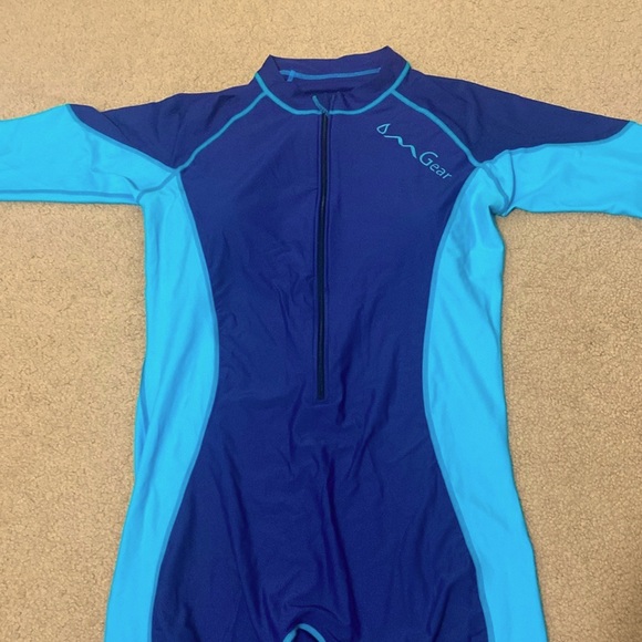 OM GEAR Women's Full Body Rash Guard One-Piece Swimsuit Size 3XL - Picture 2 of 8